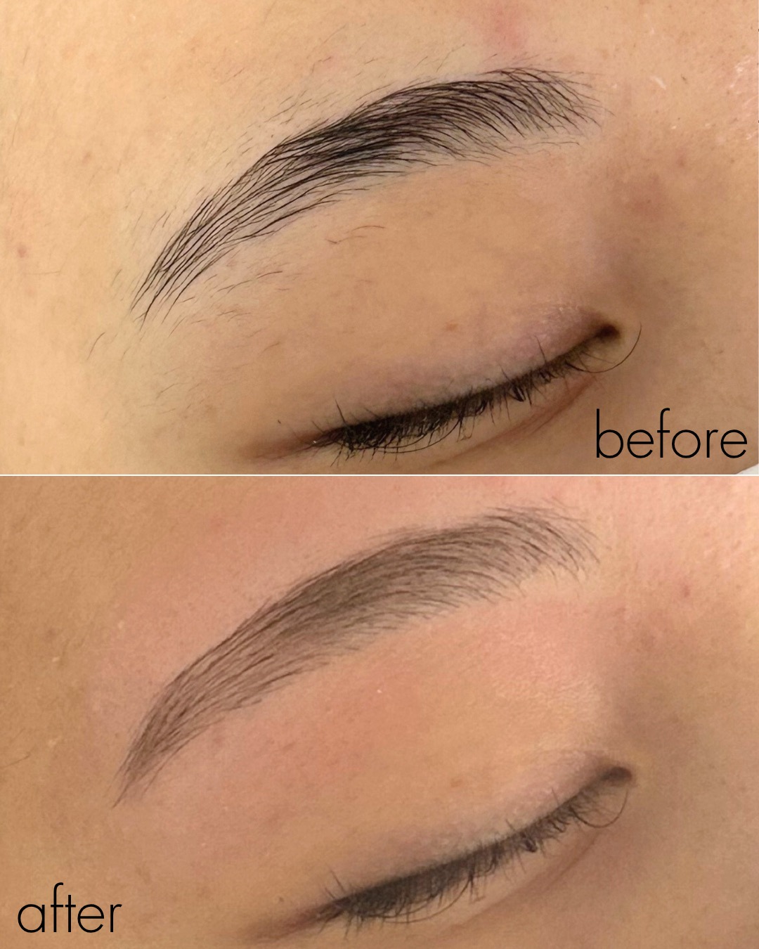 プライベートサロンMISUZU：HOLLYWOOD BROW LIFT 施術例