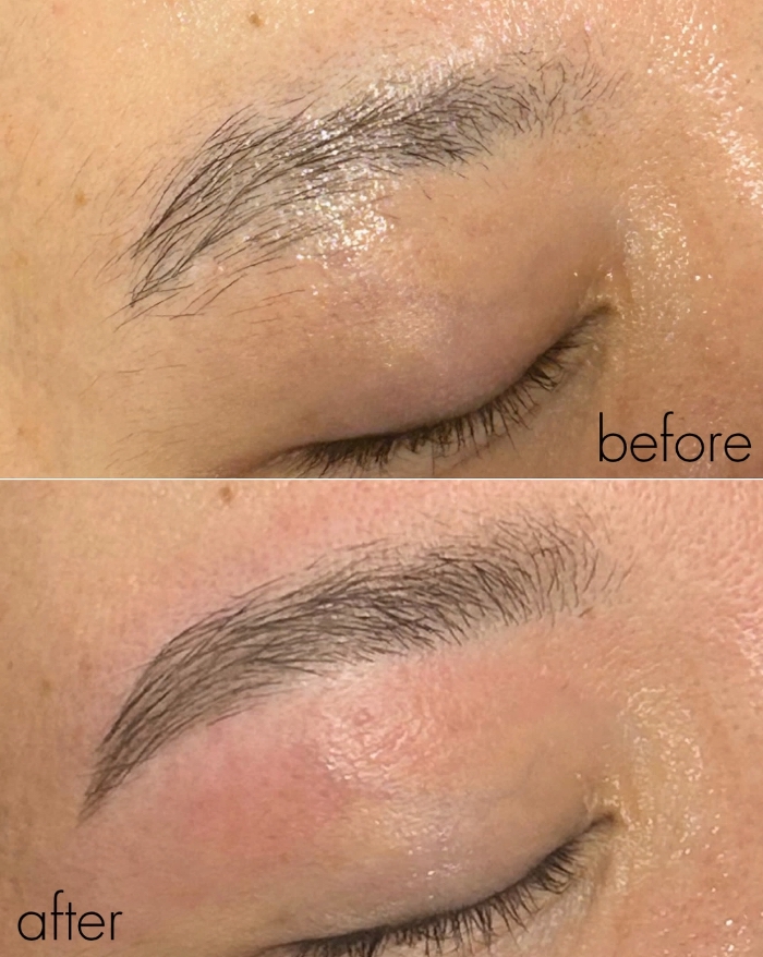 プライベートサロンMISUZU：HOLLYWOOD BROW LIFT 施術例