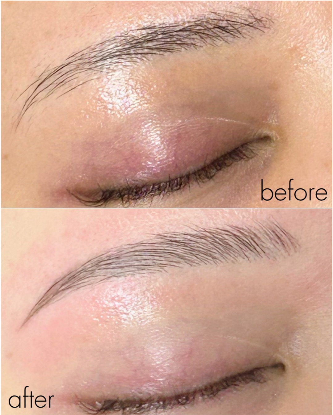 プライベートサロンMISUZU：HOLLYWOOD BROW LIFT 施術例